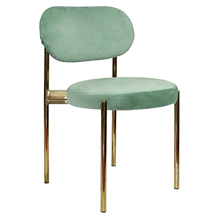 Стул Модерн Золото, Мятный - Фото миниатюра 1