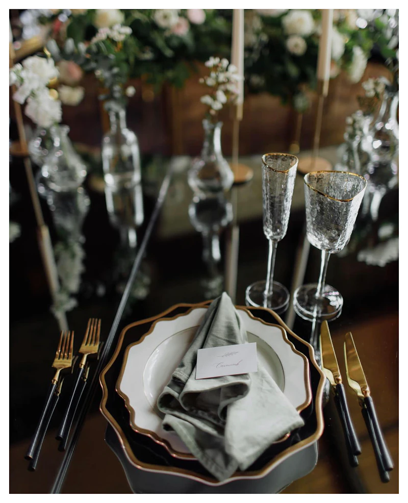 Тарелка порционная Анна М, 27 см диаметр