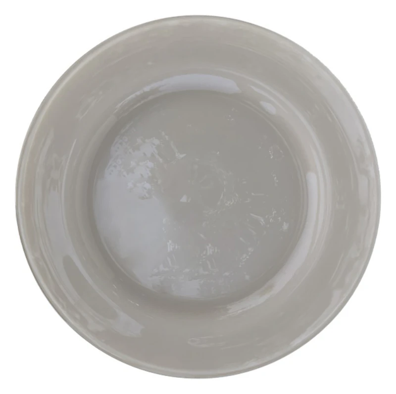 Сервировочная тарелка Нельсон бежевая