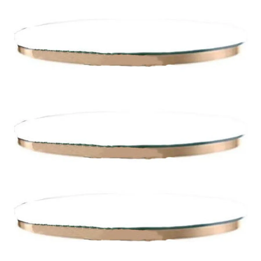 Набор столешниц стекло, белые 3шт - Фото миниатюра 1