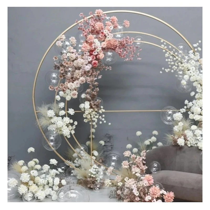 Арка круглая Рондо, золото