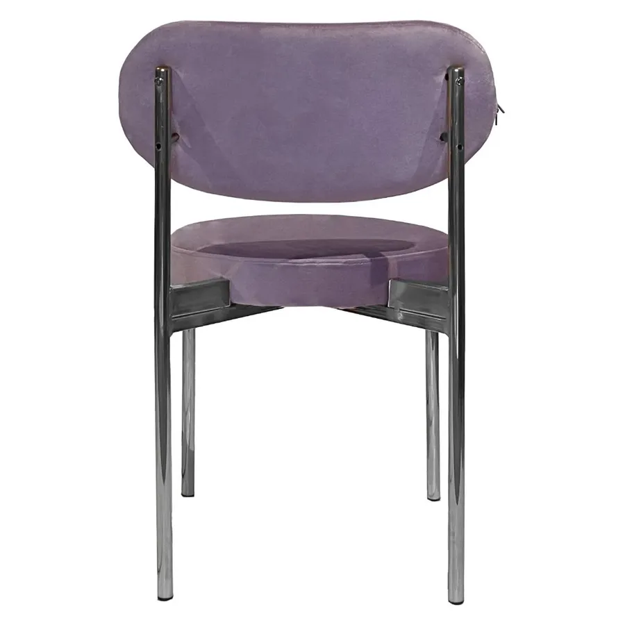 Стул Модерн Серебро, Нежная орхидея - Фото миниатюра 4