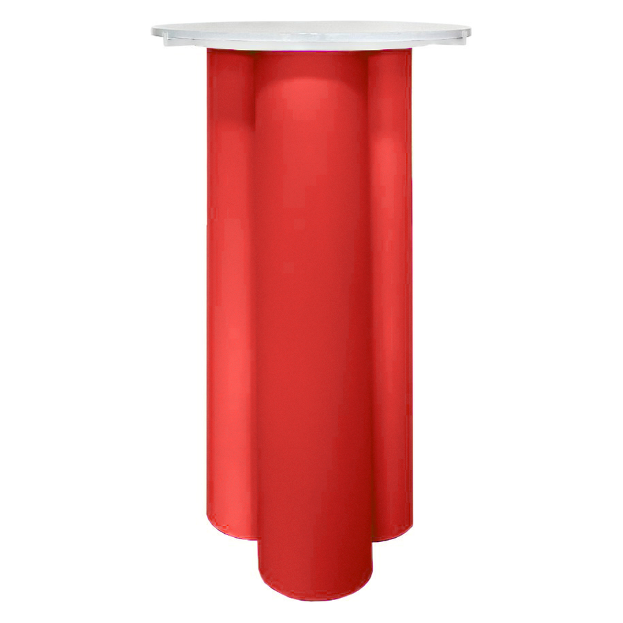 Коктейльный стол Сквош бифлекс, красный - Фото миниатюра 1