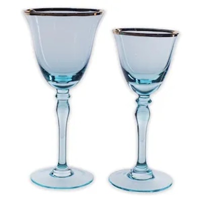 Сет бокалов Хлоэ голубой - изображение 1