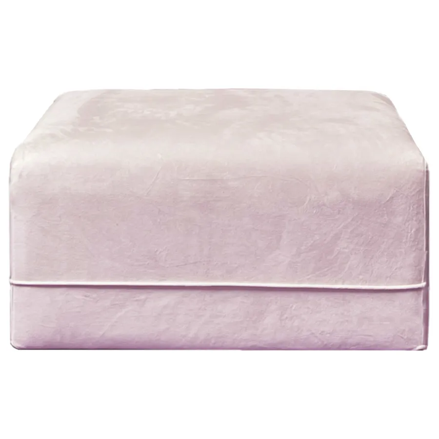 Пуф Кручу-верчу Квадрат Розовый кварц - Фото миниатюра 1