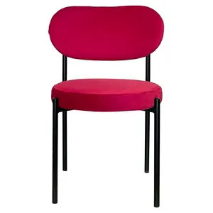 Стул Модерн Черный, Малиново-красный - Фото 2