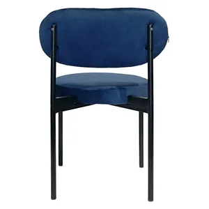 Стул Модерн Черный, Глубокий синий - Фото 4