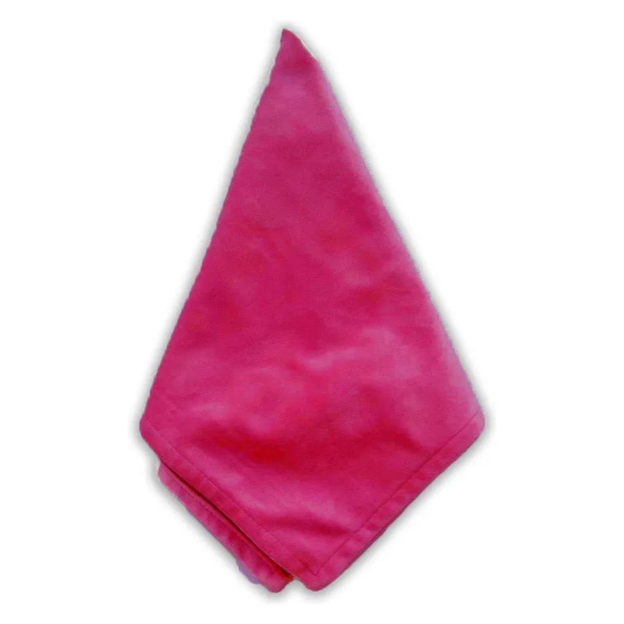 Салфетка велюр, малиновая - Фото миниатюра 1