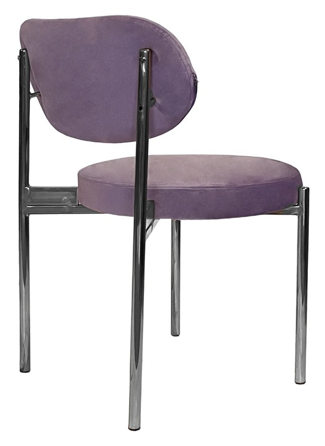 Стул Модерн Серебро, Нежная орхидея