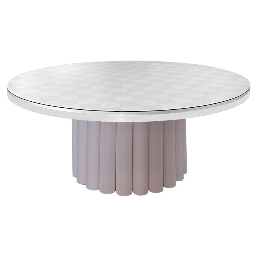 Стол Сквош пудровый + печать на столешницу Принт и т.д. - Фото миниатюра 1