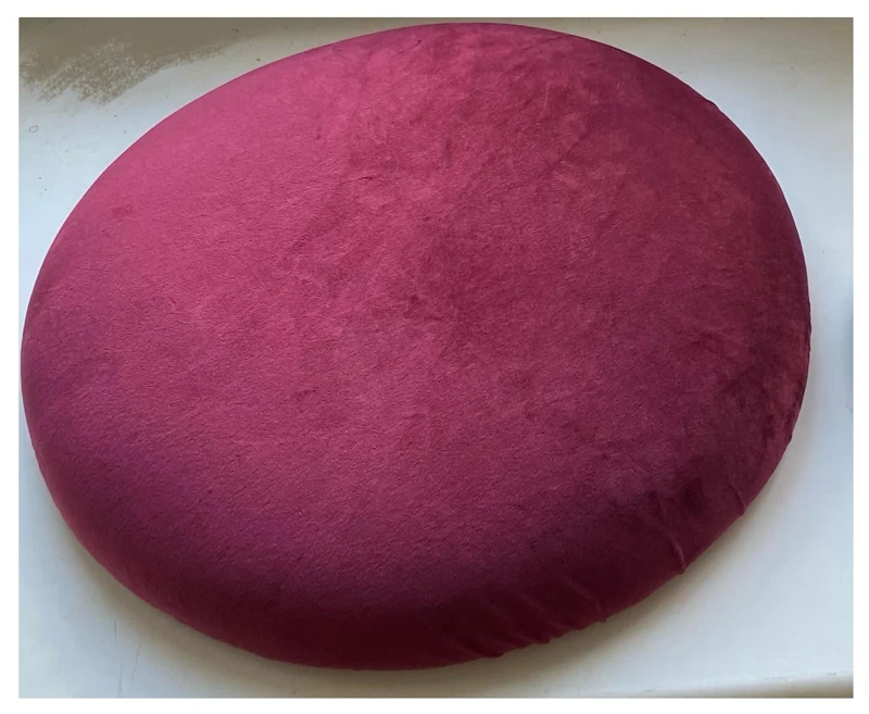 Стул Ле Солей, велюр, бордовый