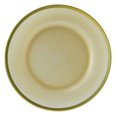 Сервировочная тарелка Лоллипоп Дыня матовая