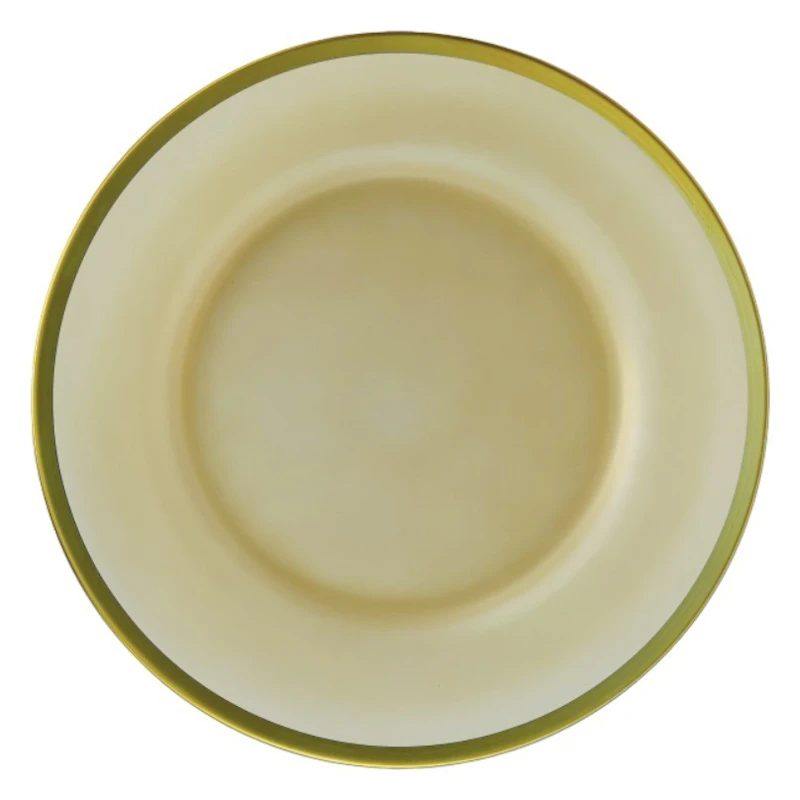 Сервировочная тарелка Лоллипоп Дыня матовая