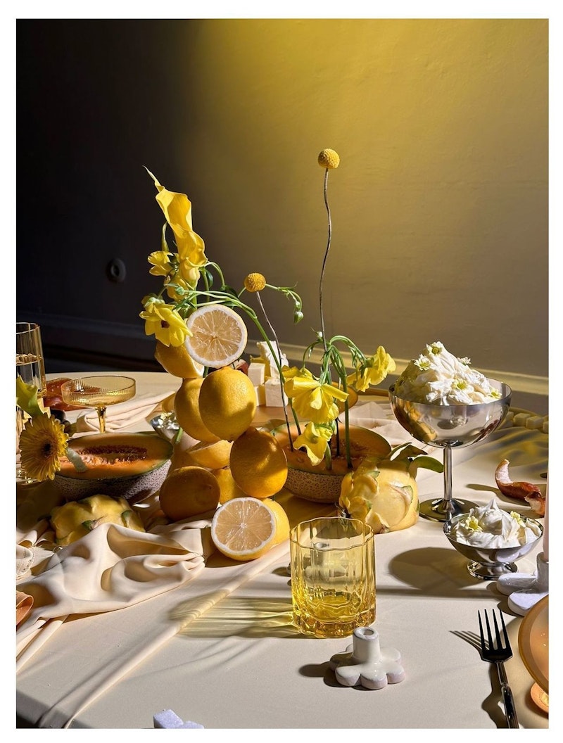 Стакан Сквош Желтые тюльпаны