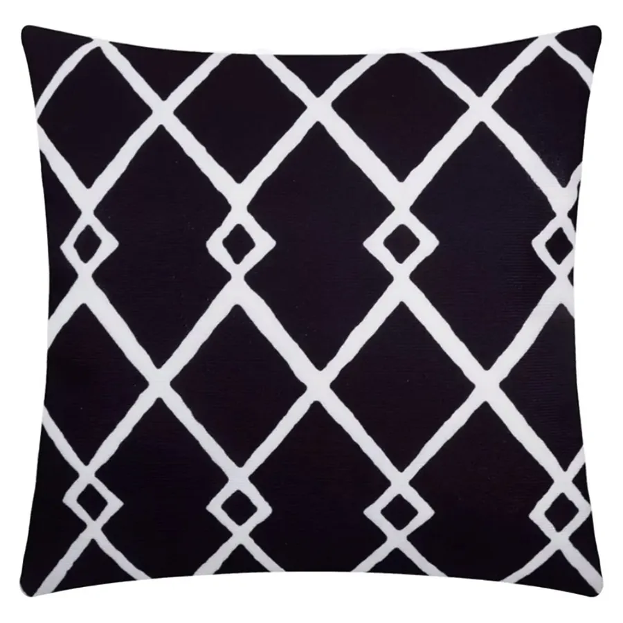 Чехол на подушку Черным по белому 4 - Фото миниатюра 1