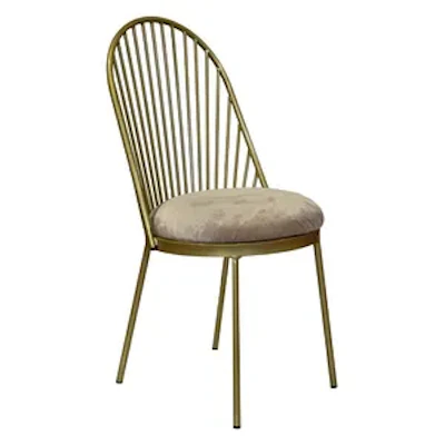 Стул Ле Солей, велюр, бежевый