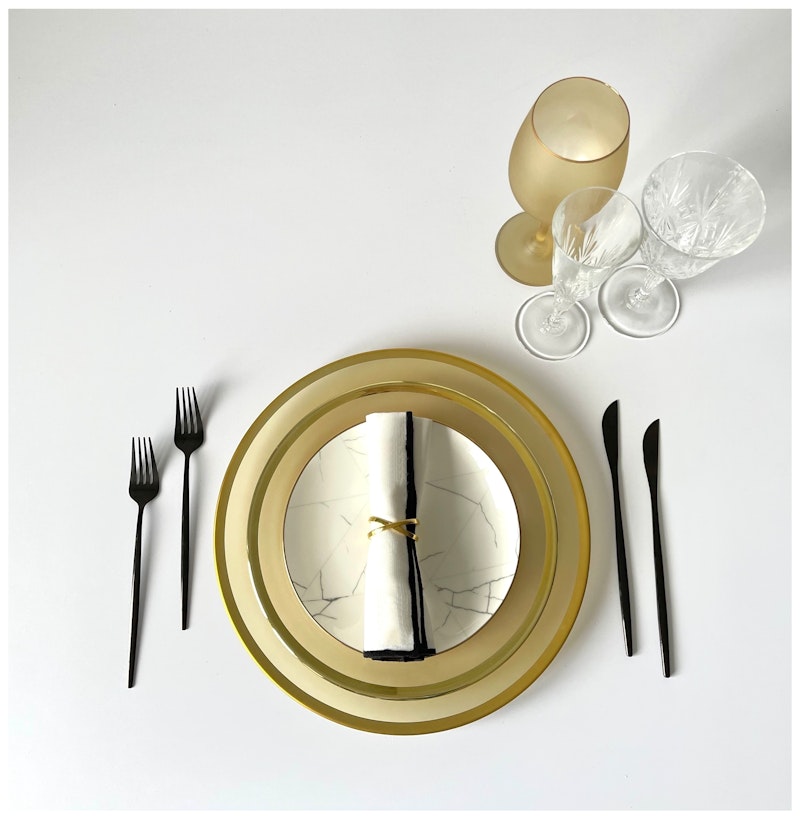 Кольцо для салфетки Сатурн Золото