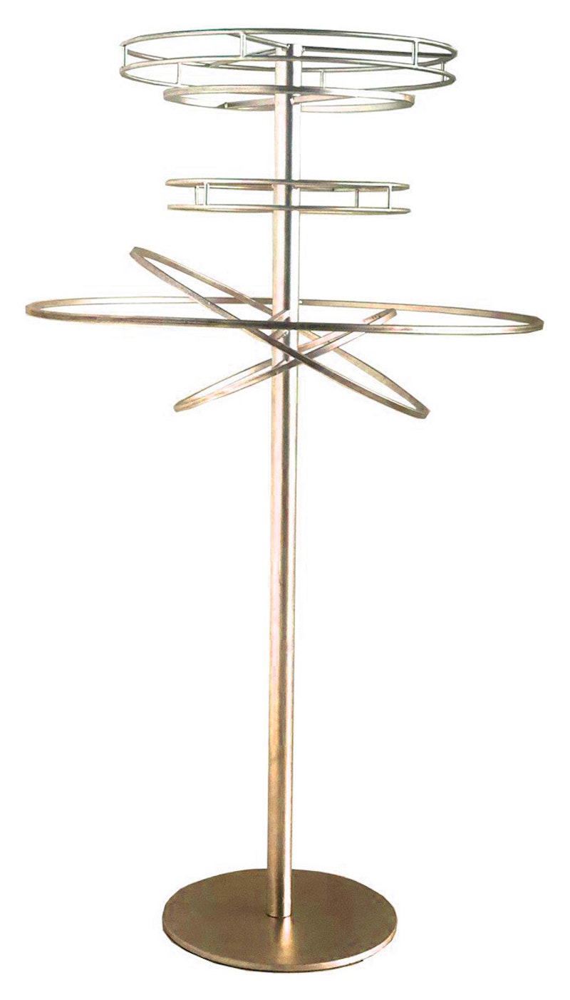 Стойка сферическая  Сатурн, золото