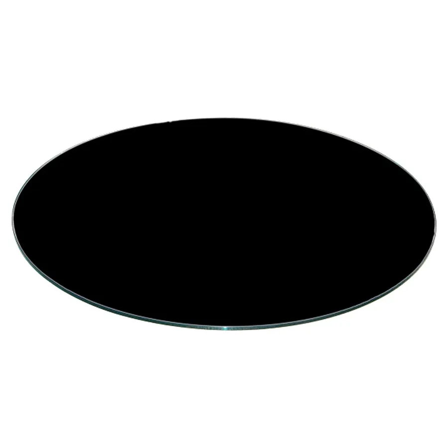 Столешница коктейльного стола, темное стекло - Фото миниатюра 1