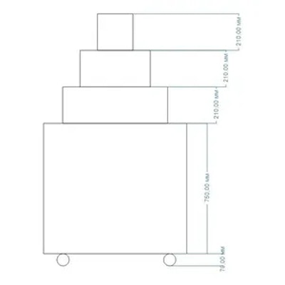 Горка для шампанского Майя Белая - изображение 2