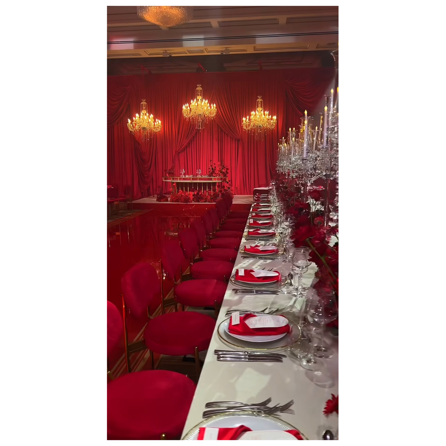 Стул Модерн Золото, Малиново-красный - Фото миниатюра 6