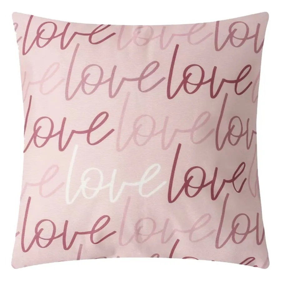 Чехол на подушку Любовь - Фото миниатюра 1