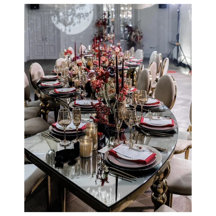 Стул Вашингтон Золото, велюр бежевый - Фото миниатюра 4