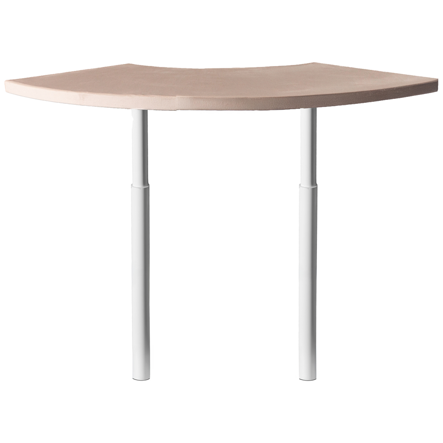 Стол коктейльный Твист Змейка С, Рафаэлло + Кремовый бисквит (телескопические ноги) - Фото миниатюра 2