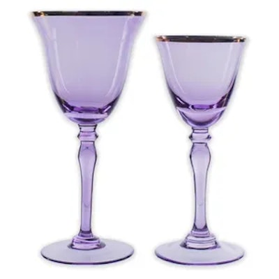 Сет бокалов Хлоэ сиреневый - изображение 1