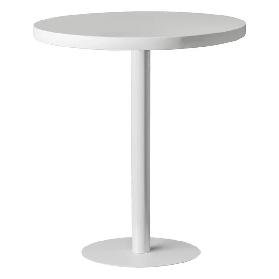 Стол коктейльный Твист Круглый Белый - Фото миниатюра 4