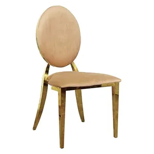 Стул Вашингтон Золото, велюр персиковый