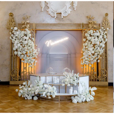 Стол-президиум Наутилус Серпент + Око + Тай с матовым стеклом - изображение 6