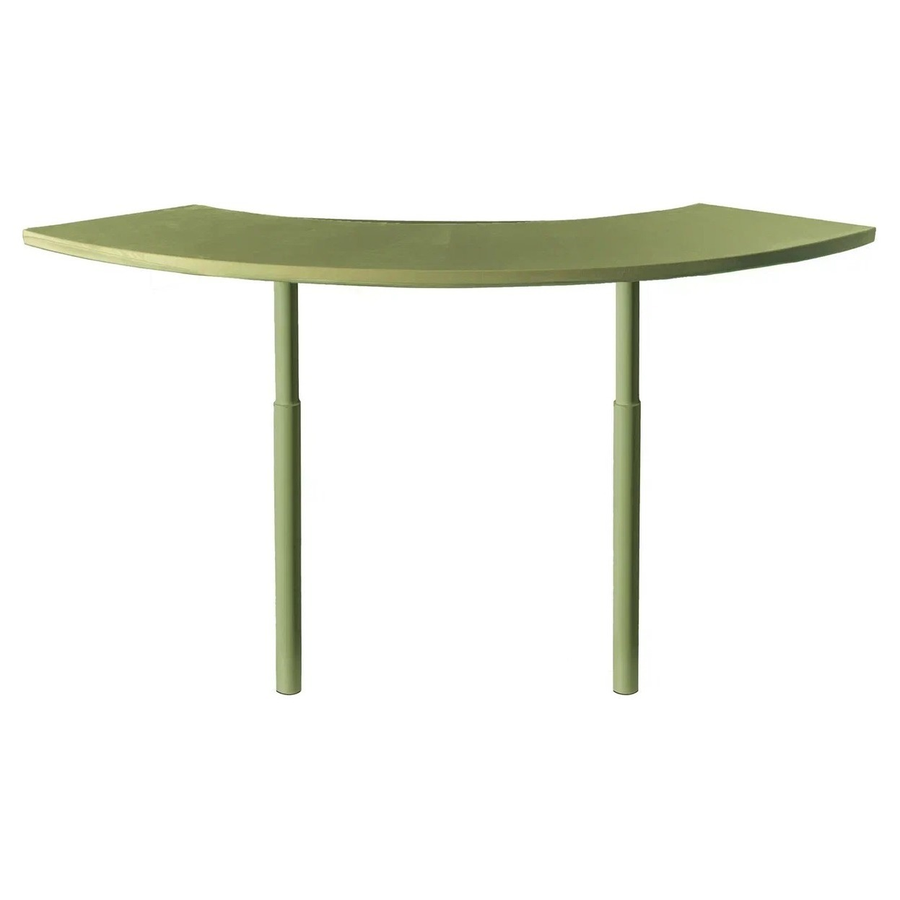 Стол коктейльный Твист Змейка М, Фисташковое пралине + матча (телескопические ноги) - Фото миниатюра 2