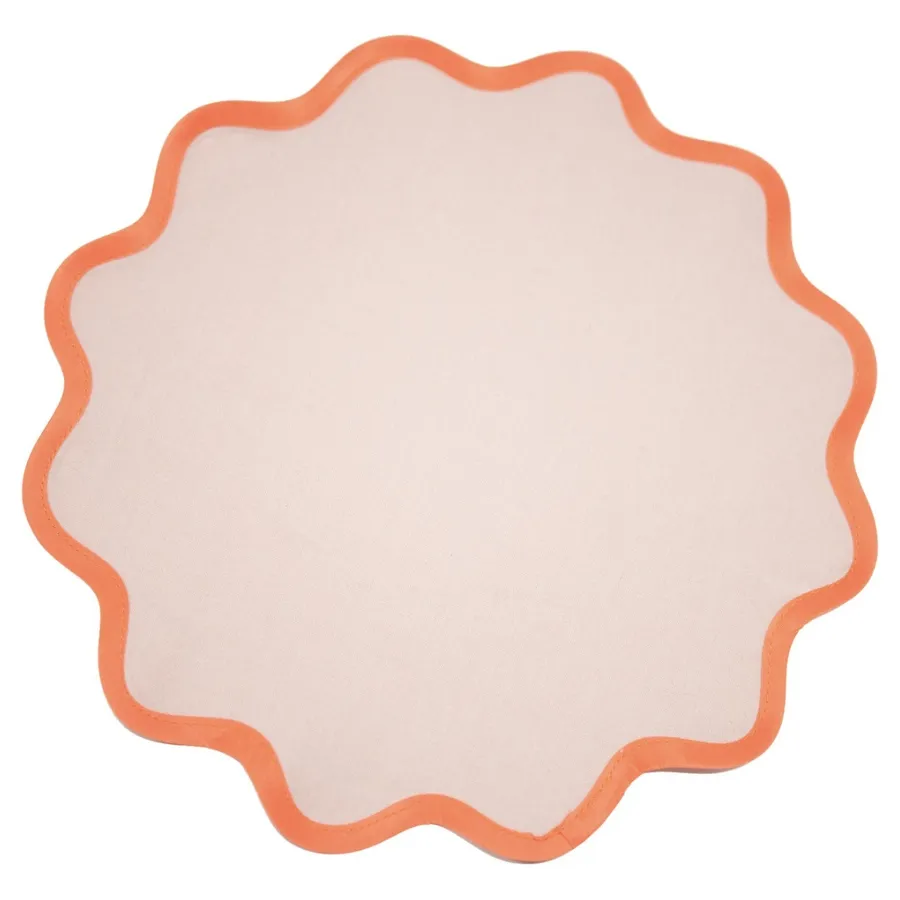 Салфетка-плейсмат Сквош, Срез тыквы - Фото миниатюра 1