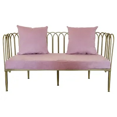 Диван Сквош М, Розовая помада - изображение 1