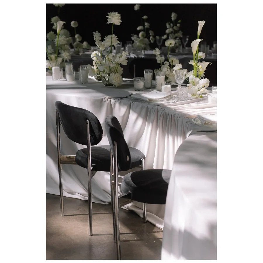 Стул Модерн Серебро, Черная ночь - Фото миниатюра 5