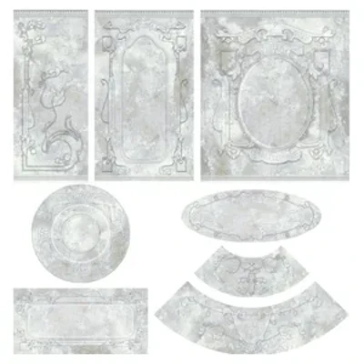 Дизайн-сет Состаренное зеркало (Дизайн Софи Боксер)