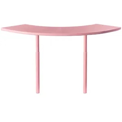 Стол коктейльный Твист Змейка М, Розовая помада + Куколка (телескопические ноги) - изображение 2