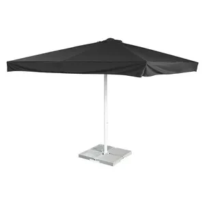 Зонт с центральной опорой 3х3, черный