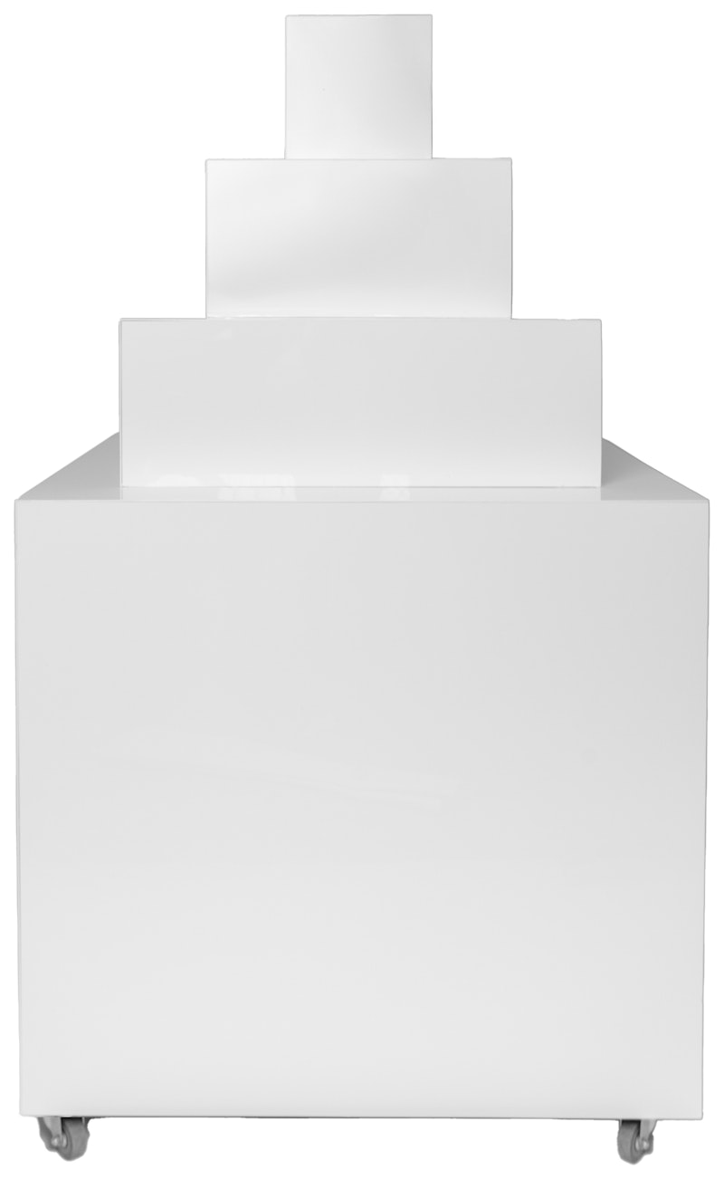 Горка для шампанского Майя Белая