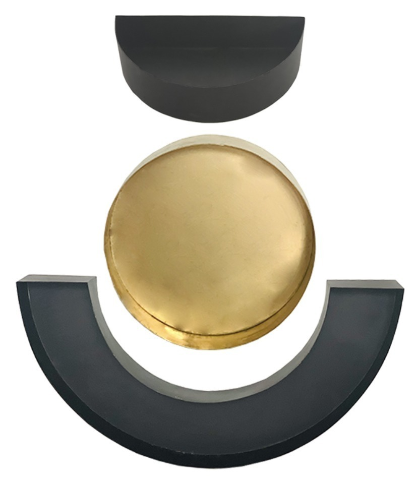 Флористическая стойка Полпонча С, чёрная - Фото миниатюра 2