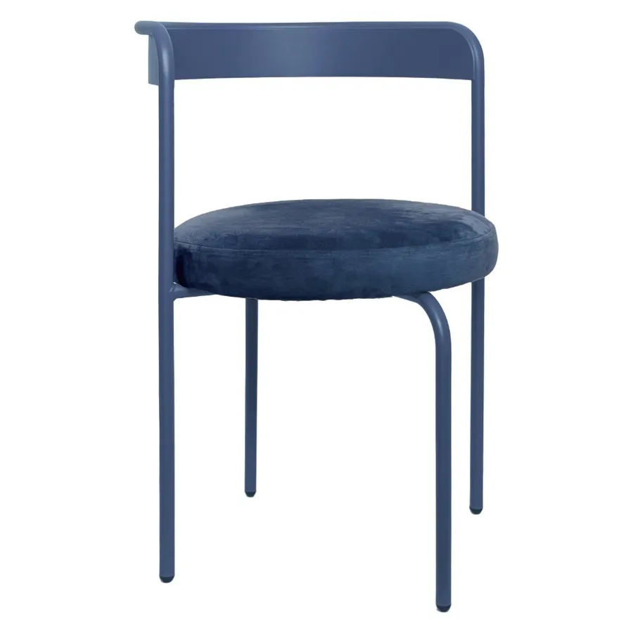 Стул Колори, Черничный йогурт + Глубокий синий - Фото миниатюра 1