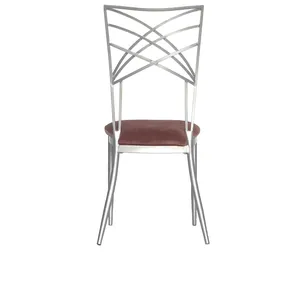 Стул Хамелеон, серебряный (велюр), пыльно-розовый - Фото 3