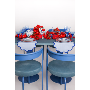 Стул Колори, Черничный йогурт + серо-голубой - Фото 4