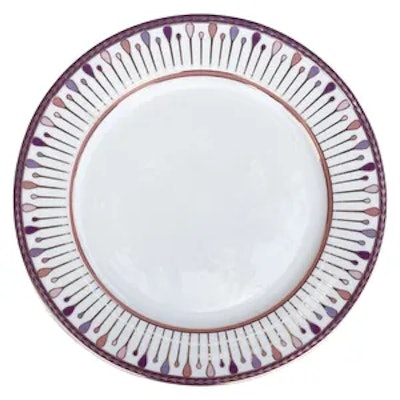 Тарелка Паттерн Розовый М - изображение 2