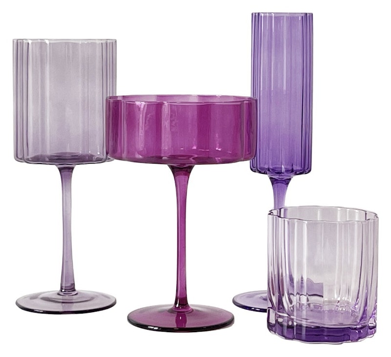 Сет бокалов Сквош Этюд в фиолетовом