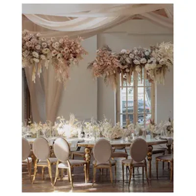 Стул Вашингтон Золото, велюр бежевый - изображение 2