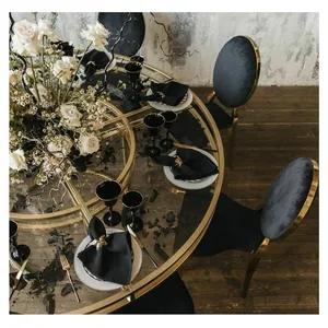 Стул Вашингтон Золото, велюр черный - Фото 5