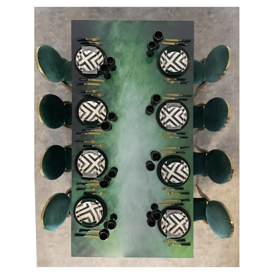 Стол Ректангл-240 Золото + печать на столешницу печать Принт и т.д. - Фото миниатюра 2