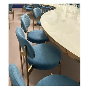 Стул Модерн Золото, Морская волна - Фото 6